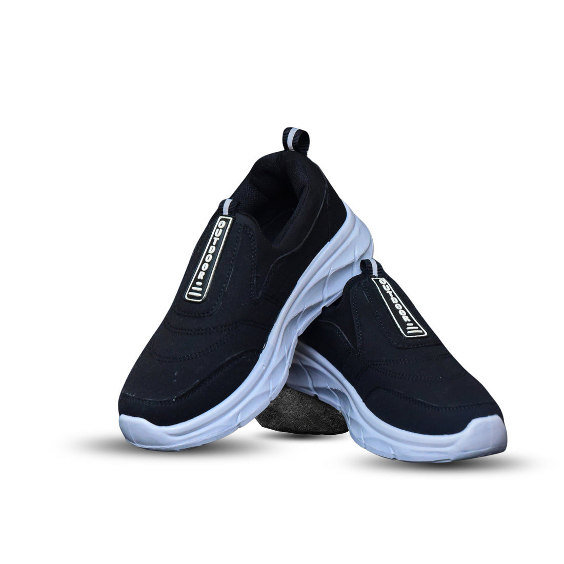 S-07 Black Men Shoes